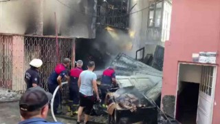 Tokatta korkutan yangın