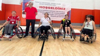Torku Şekersporun Paralimpik Sporcusu Emine Seçkinden altın madalya