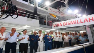 Trabzonda balıkçılar dualarla Vira Bismillah dedi
