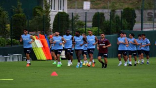 Trabzonspor, Hatayspor maçı hazırlıklarını sürdürdü