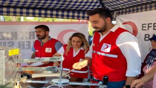 Türk Kızılay Efeler Şubesinden lokma hayrı