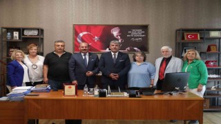 Türkiye Meclis Üyeleri Birliği Genel Başkanı Yalçın Kocabıyık Kütahya Belediyesinde