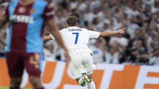 UEFA Şampiyonlar Ligi Play-off: FC Kopenhag: 1 - Trabzonspor: 0 (İlk yarı)