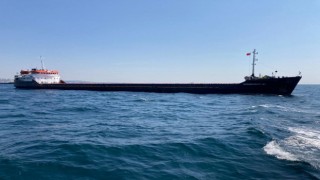 Ukraynadan tahıl taşıyan gemi Tekirdağa ulaştı