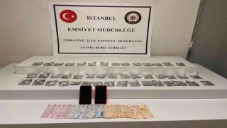 Ümraniyede sokakta uyuşturucu satan zehir taciri yakalandı