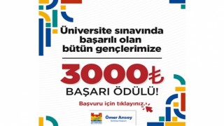 Üniversiteyi kazanan Zeytinburnulu Gençlere 3 Bin TL başarı ödülü