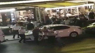 Ünlü işkembecide “yanlış sipariş” kavgası kamerada
