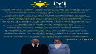 Uşak İYİ Parti İl Başkanı Şener Toköz istifa etti