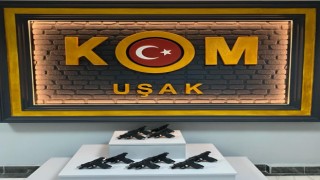 Uşakta 10 tabancayla yakalanan şüpheli tutuklandı