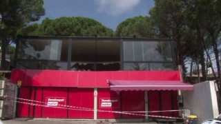 Üsküdarda iş yerinin ikinci kat zemini çöktü, alt kata düşen işçi yaralandı