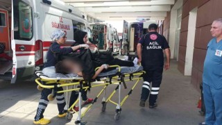 Üzerine çay dökülen çocuk yaralandı
