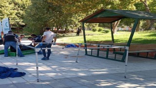 Uzman çavuş, parktaki bankta ölü bulundu