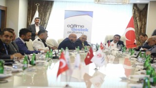 Vali Çiçek ve Başkan Büyükkılıçtan eğitim zirvesi