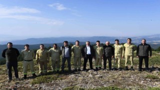 Vali Ergün, yangın gözetleme kulelerini denetledi