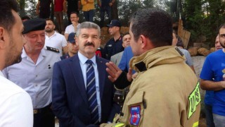 Vali Ergün, “Yangının openet kısmından çıktığı söyleniyor”