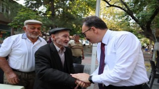 Vali Kızılkayadan Çaltılı çiftçilere yol müjdesi