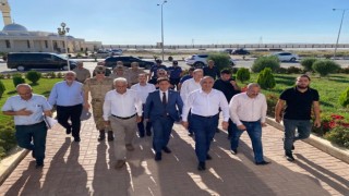 Vali Soytürkten Çobanbey Gümrük Kapısında inceleme