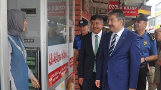Vali Yılmaz, Bahçe’de esnafları gezdi, vatandaşları dinledi
