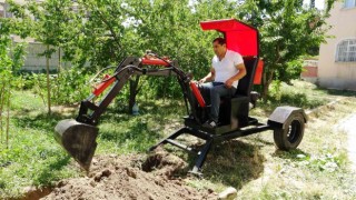 Vanda yerli tırdan sonra yerli kepçe de üretildi
