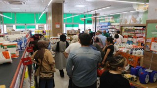 Vatandaşlar Tarım Kredi marketlerine akın etti