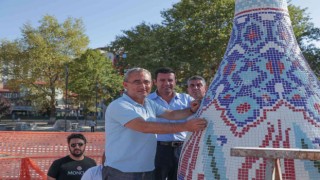 Vazonun kaplama işlemi orijinaline göre tamamlandı