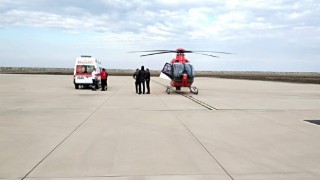 Yahyalıda kalp krizi geçiren hasta 15 dakikada şehir hastanesine yetiştirildi