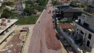 Yalova Belediyesinin asfalt çalışmaları devam ediyor