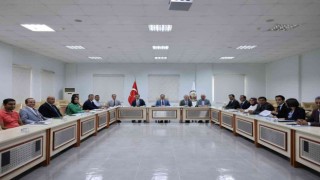 Yatırımlar ve yapılması planlanan projeler masaya yatırıldı