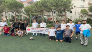 Yaz Kuran Kursu öğrencileri futbol turnuvasında buluştu