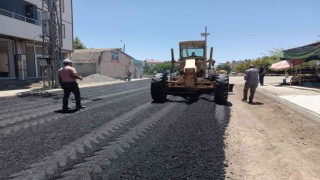 Yazıkonakta altyapı ve asfalt çalışması hız kesmeden devam ediyor