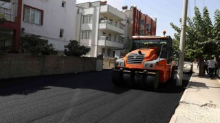 Yeni Sanayi Mahallesinde asfalt çalışması