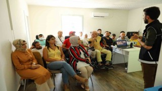 Yenişehirde özel gereksinimli bireylere ‘en iyi narkotik polisi anne semineri