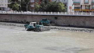 Yeşilırmakın ıslah çalışmaları başladı