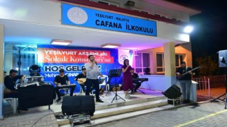 Yeşilyurt akşamları sokak konserine büyük ilgi
