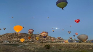 Yılın ilk 7 ayında 327 bin 859 kişi Kapadokyayı kuş bakışı izledi