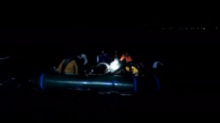 Yunanistanın Türk karasularına ittiği 28 göçmen kurtarıldı