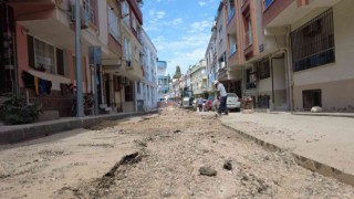 Yunusemreden 2 mahallede asfalt çalışması