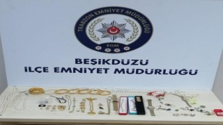 Ziynet eşyalarını çalan hırsız yakalandı