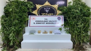 Zonguldakta uyuşturucu operasyonunda 3 tutuklama