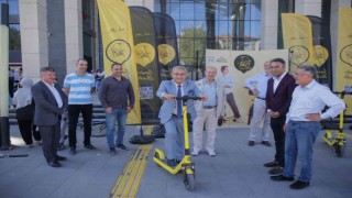 200 e-scooter Kütahya sokaklarında