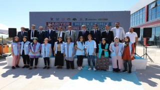 22 meslek kursunda eğitim gören 1300 gencin 200ü istihdam edildi