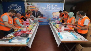 5 bin öğrenciye kırtasiye yardımı