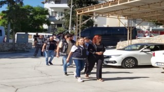 6 ilde dolandırıcılık operasyonunda gözaltına alınan şüpheliler adliyeye sevk edildi