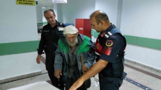 91 yaşındaki dedeye jandarma ve polis şefkati