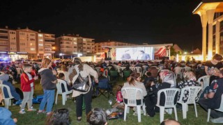 Açık havada sinema keyfi