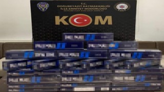 Ağrıda kaçak bin 175 litre motorin ve 490 paket sigara ele geçirildi