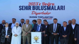 AK Parti heyeti Diyarbakıra çıkarma yaptı