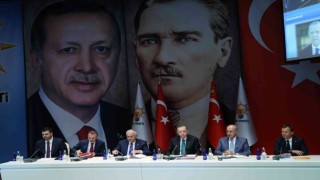 AK Parti MKYKsı, Cumhurbaşkanı ve AK Parti Genel Başkanı Recep Tayyip Erdoğan başkanlığında parti genel merkezinde toplandı.