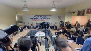 AK Partiden 19 belediye başkanıyla Büyükçekmecede “Yüz Yüze 100 Gün” Programı