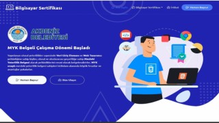 Akdeniz Belediyesinden mesleki yeterlilik belgesi hizmeti